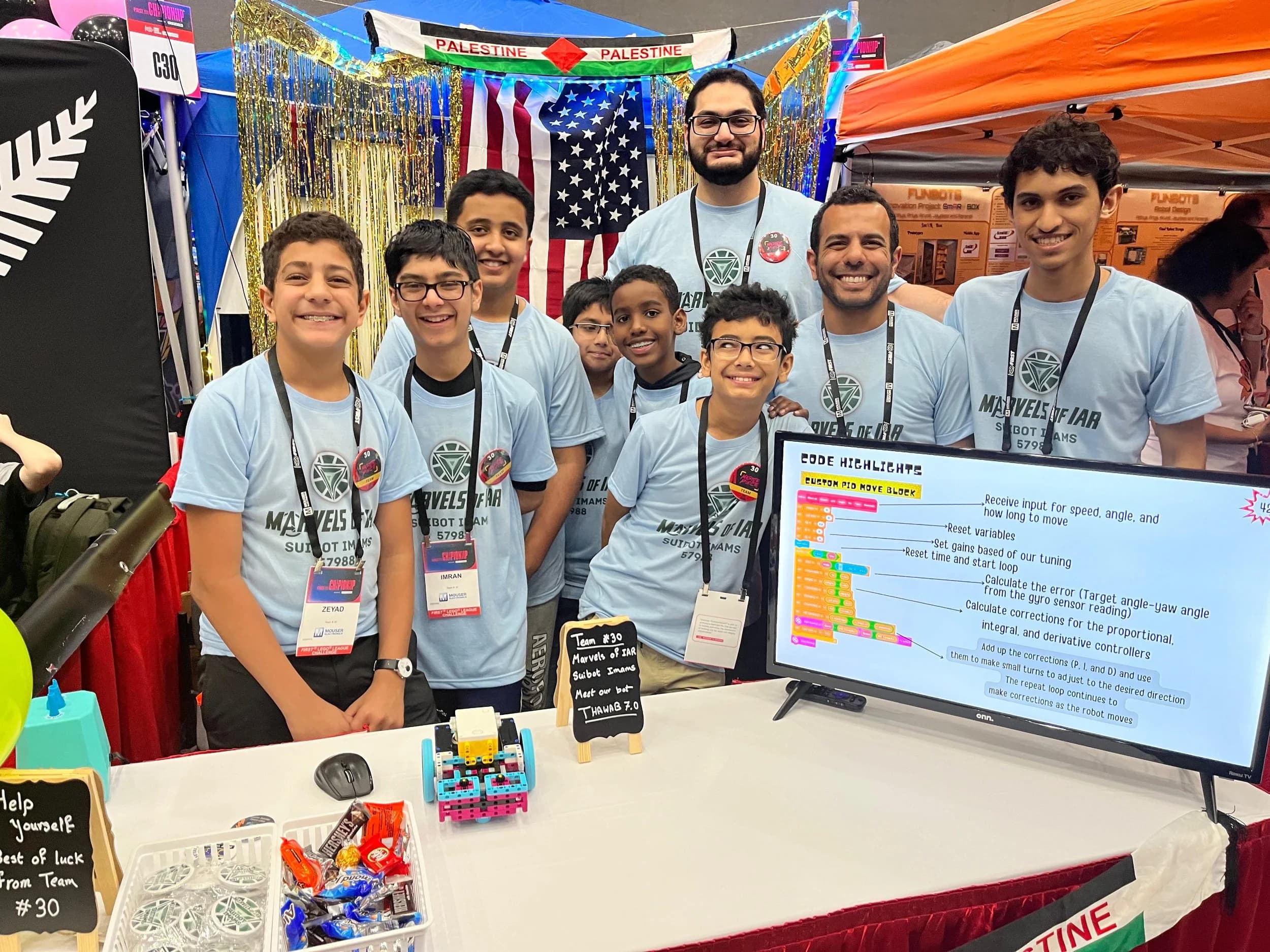 ITKAN IAR team at the FIRST World Championship