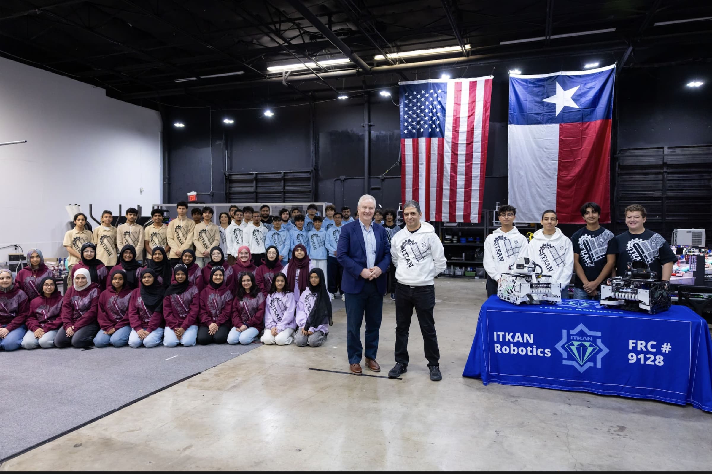 Sen. Chris Van Hollen visiting ITKAN headquarters