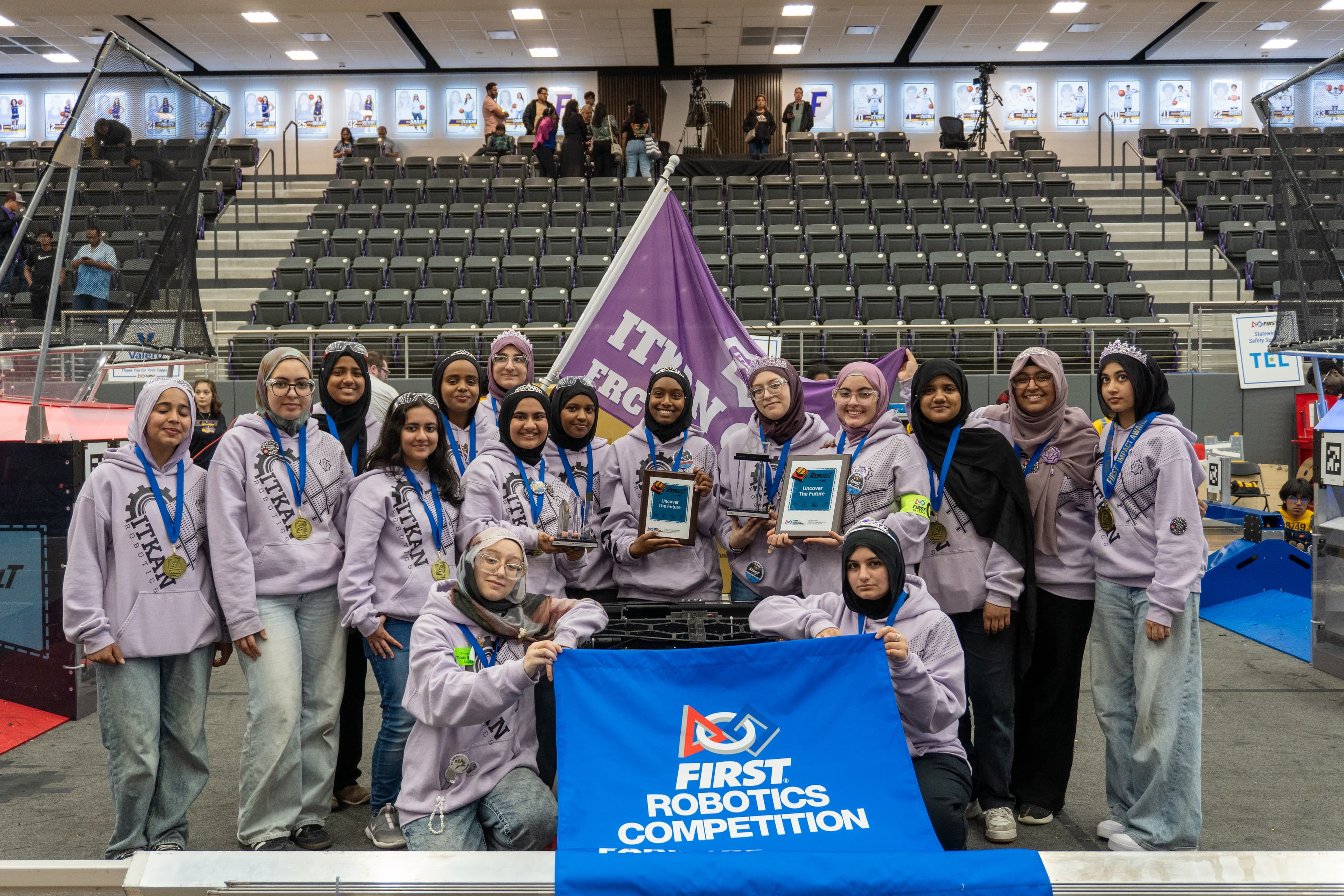 FRC team in action