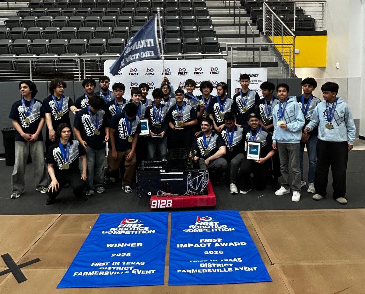 ITKAN 9128: District Event Winner and FIRST Impact Award
