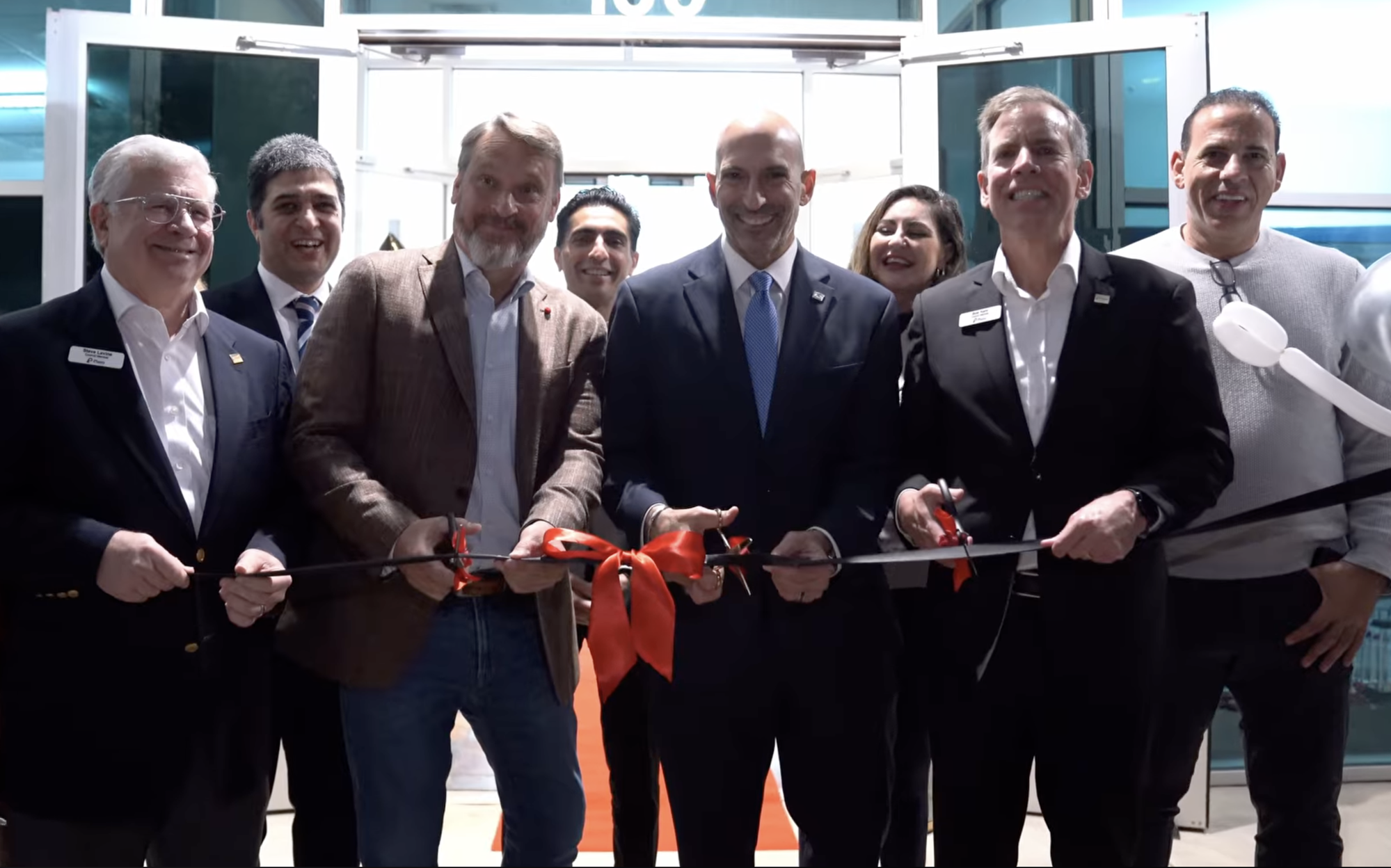 Ribbon-cutting at the ITKAN Innovation Hub grand opening